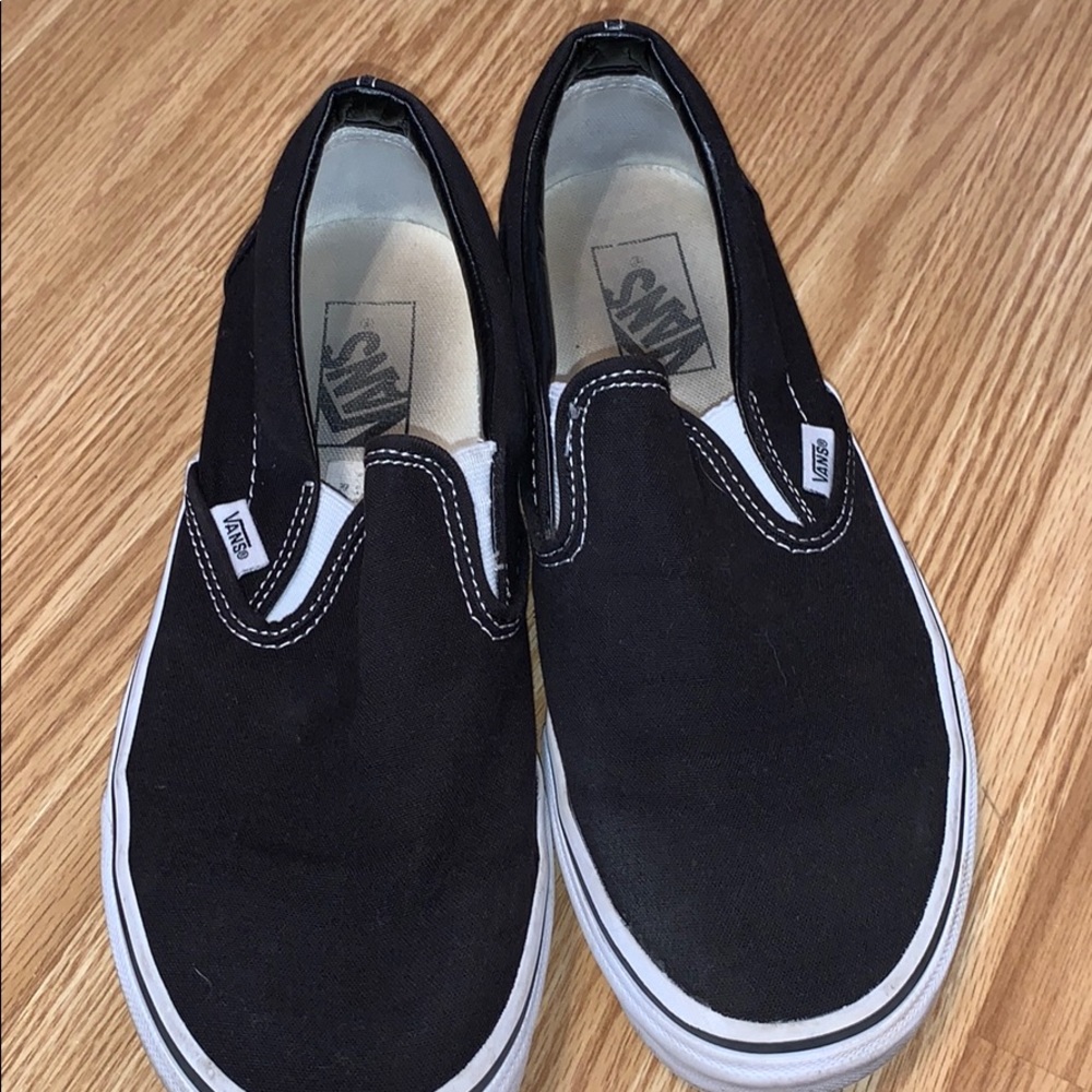 Vans slip on sneakers